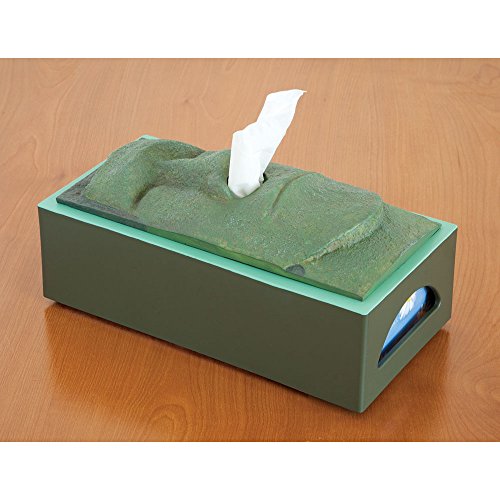Bits and Pieces Stone Face Tissue Holder - Thumbnail 4