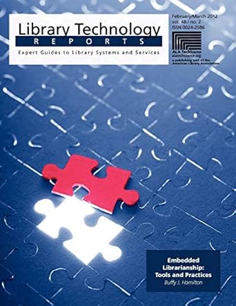 Amazon.com: Embedded Librarianship: Tools and Practices (Library ...