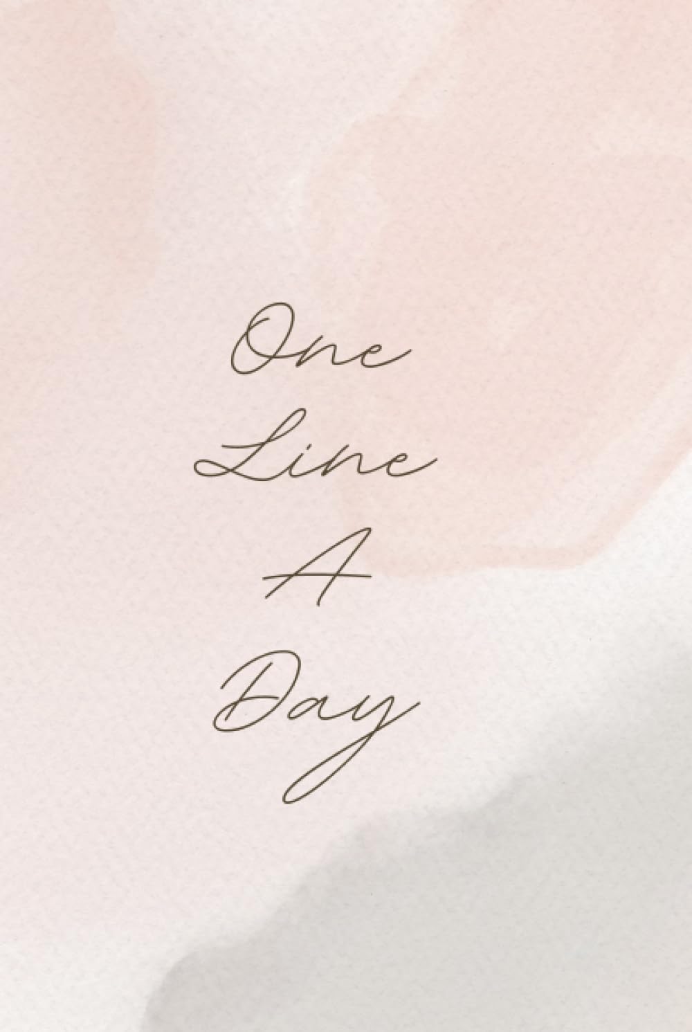 One Line A Day: Canvas, Yearly Memory Journal and Diary, Natural Canvas Cover