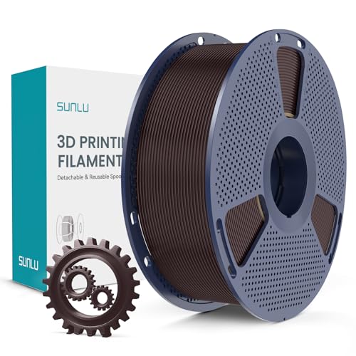 Filament SUNLU PLA Plus Brązowy (BROWN)