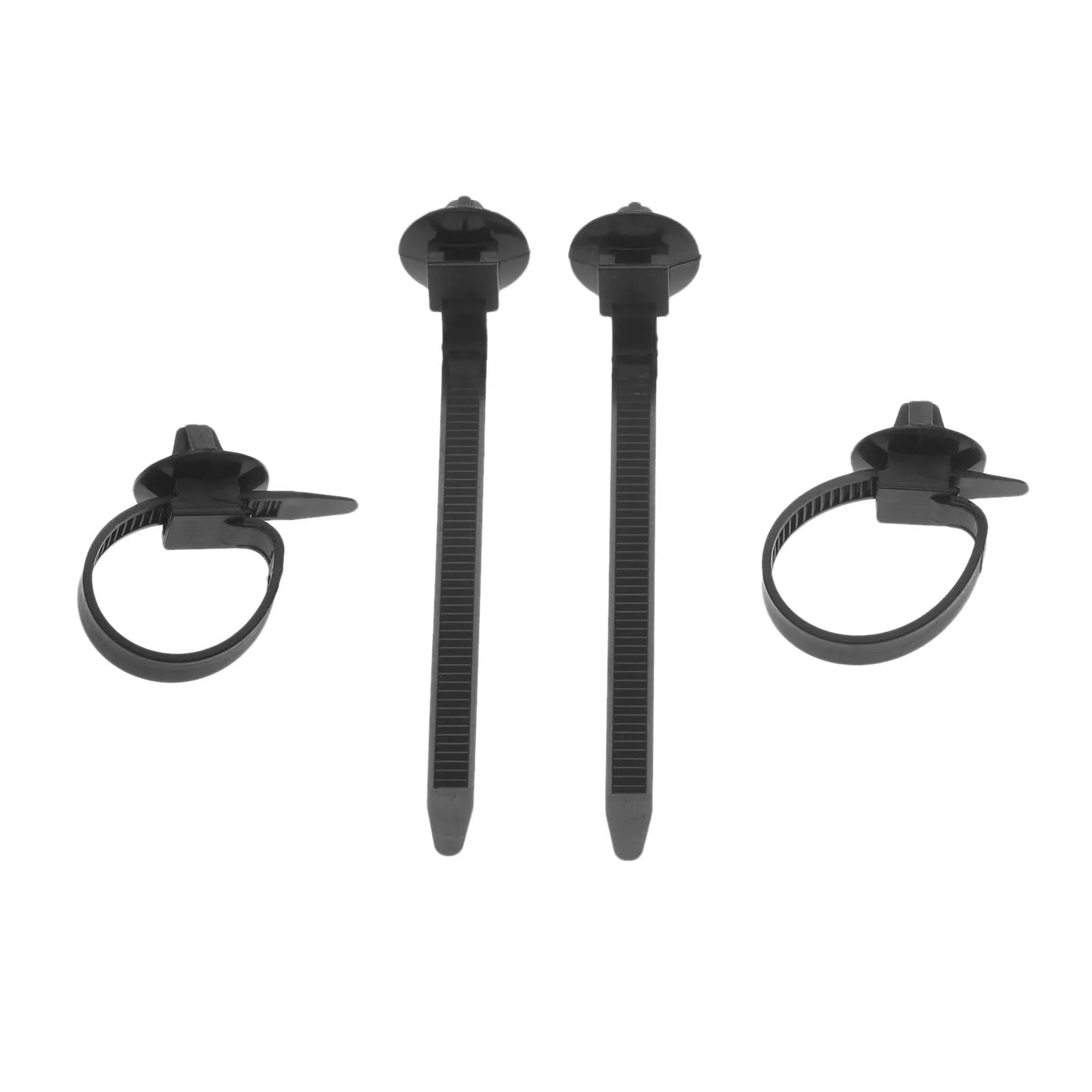 YTQMoreBNZ 50Pcs 92mmx5mm Car Nylon Tie Wrap Cable Fixed Fasteners Clips Car Cable Fastening Zip Strap Self Locking Cable Tie Q26