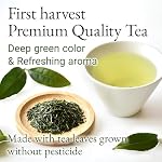 YAMASAN KYOTO UJI Japanese Kabusecha Green Tea, 100% First-Harvest Loose Leaf, Premium Shade-Grown Green Tea, Well-Balanced of Freshness, Sweetness and Umami, Made in Japan 100g