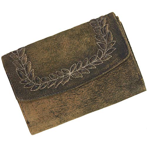 Domelo - Cartera para mujer  Marrón marrón 15x10x2cm