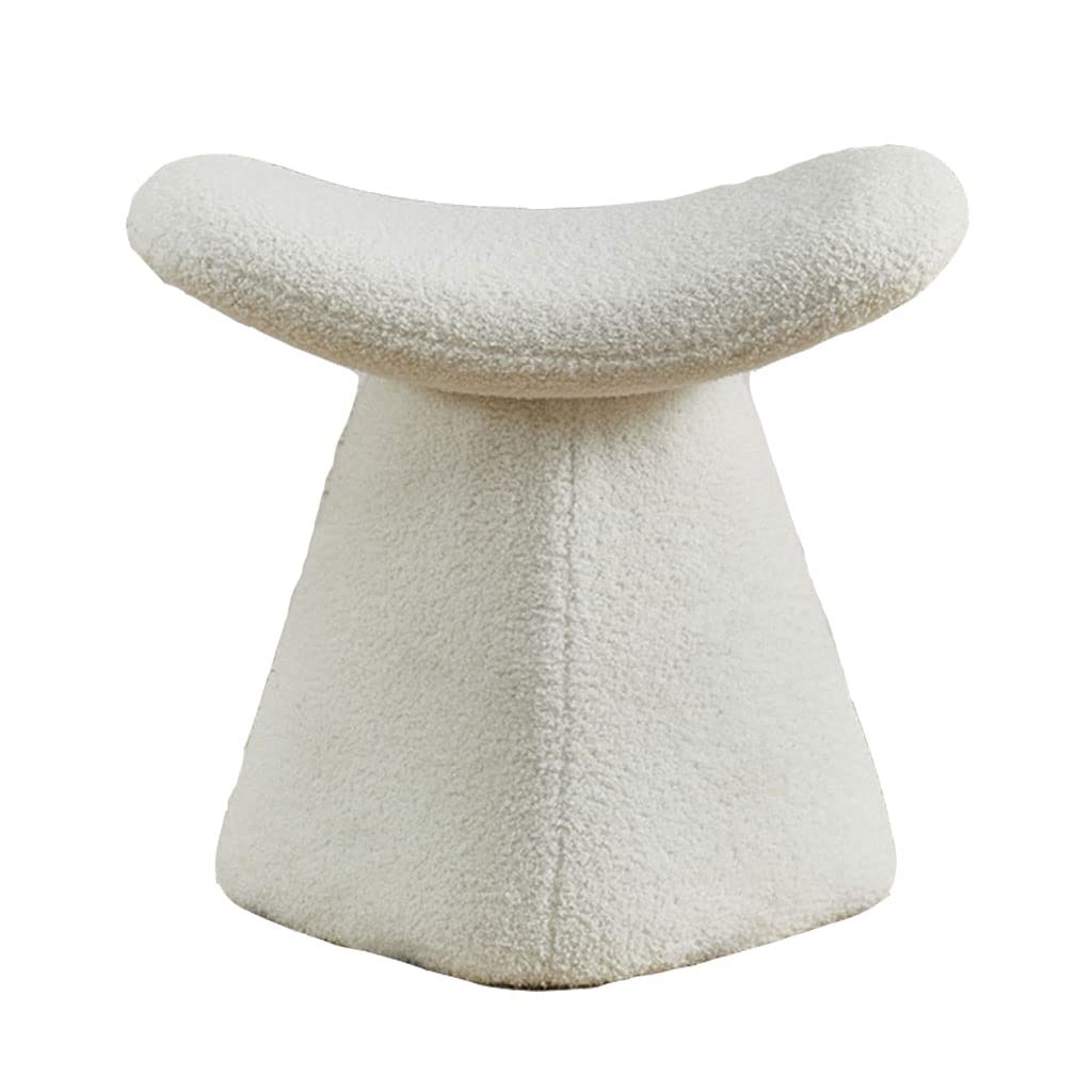 Taburete bajo moderno de 51x33x49 cm ideal como descalzador de entrada y cocina