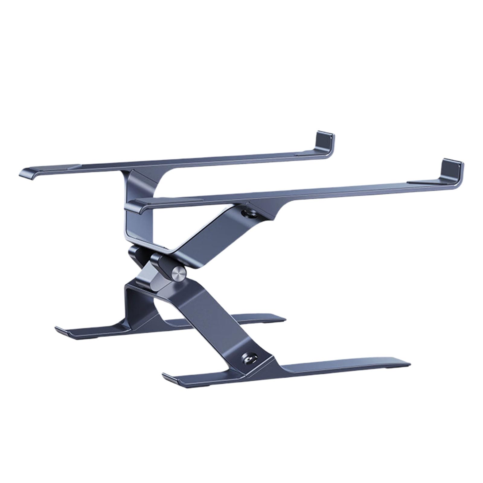 Supporto per Laptop Ergonomico in Alluminio Regolabile in Altezza E Supporto per Computer Pieghevole con Prese D Raffreddamento per Supporto per Laptop in Ufficio Domestico Imbottito in