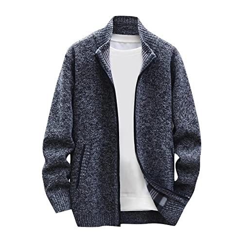RTRDE Men's Casual Jackets Lightweight Casual Bomber Jacket Varsity Coat Slim Fit Jackets For Men, XL-4XL