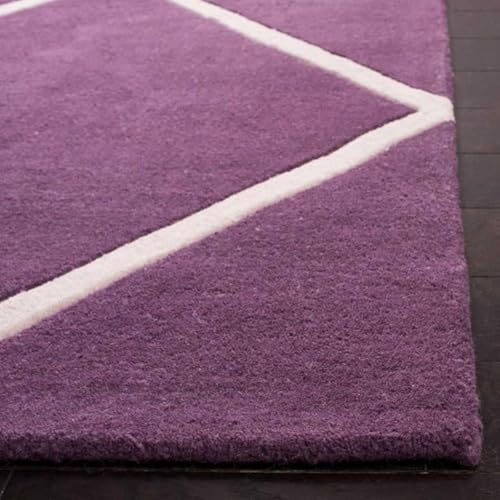 Image of Sifa Carpet Round Handmade Mid-Century Modern Abstract Premium Wool Entryway Foyer Living Room, Bedroom Kitchen Area Rug, Weight -60 Pund, Size-10x10 Feet (120x120 Inch Round)