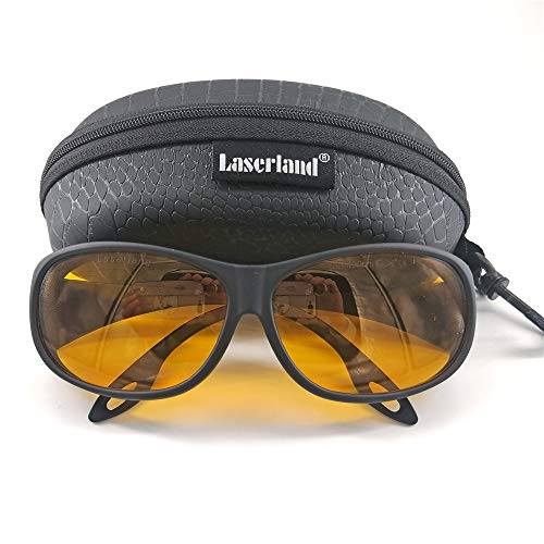 T-UB Laserschutzbrille 445nm 450nm 190-490nm UV-Desinfektion Lasergravur Graviermaschine pc Brille laserbrille Laser schutzbrille UV Blau