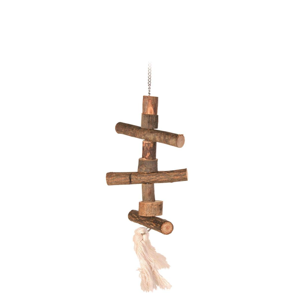 Trixie Natural Living Toy with Chain and Rope, 40 cm, Pack of 4