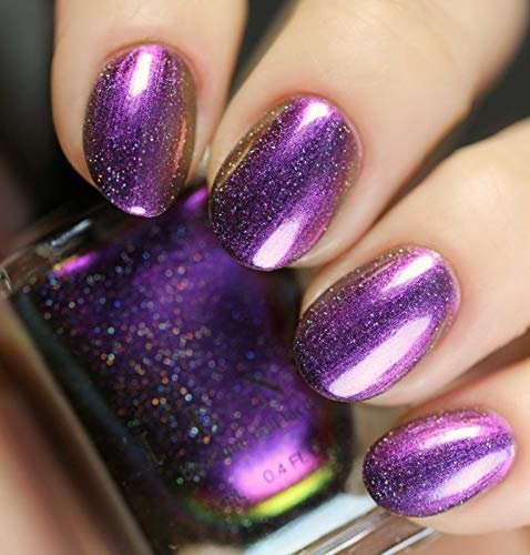 Image of ILNP Tilted (H) - Purple to Orange Holographic Ultra Chrome Nail Polish