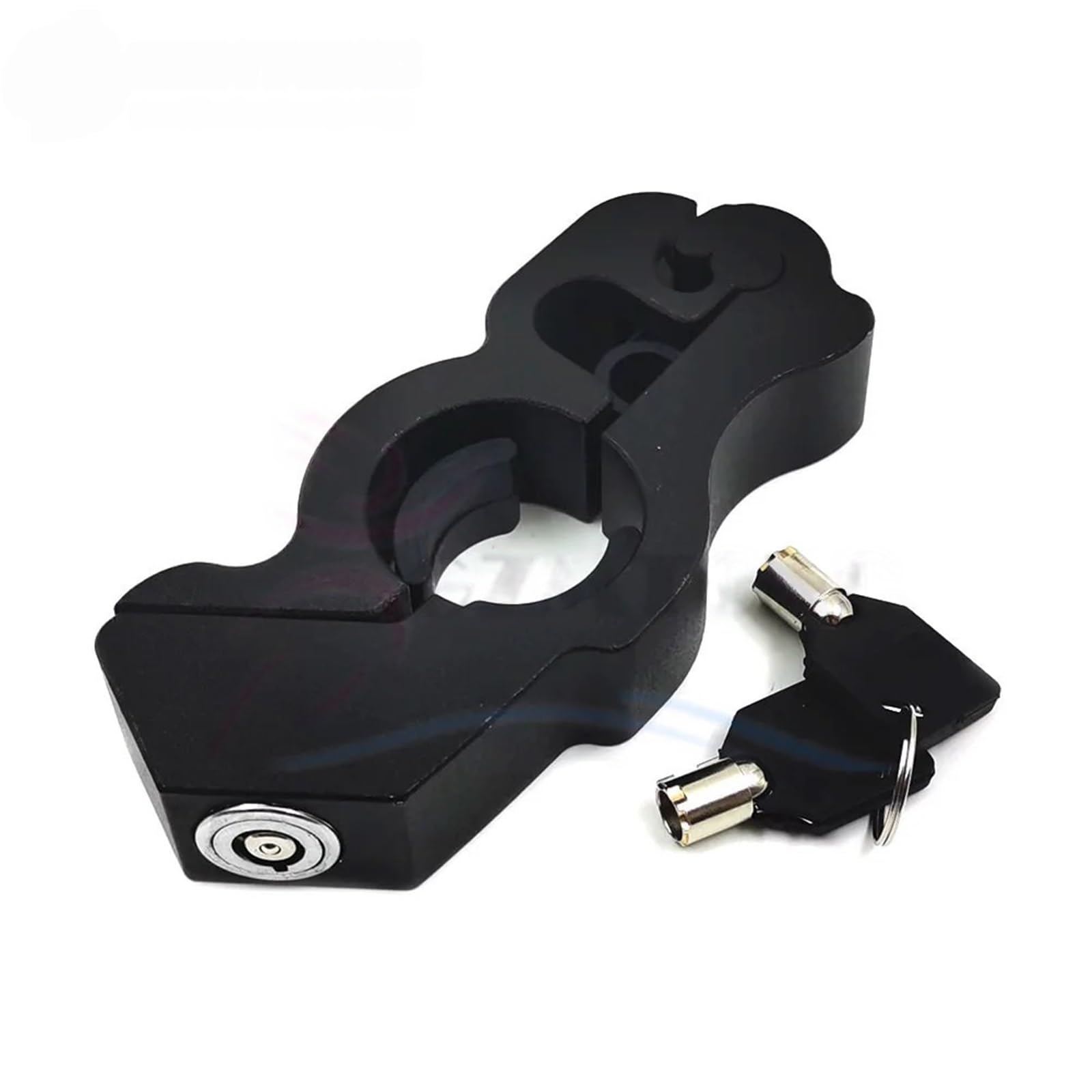 Motorcycle Handlebar Lock Moto Safety Locks Motorcycle Handlebar Lock Motorbike Lock Security(Black)