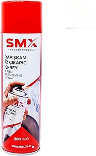 SMX Yapışkan İz Çıkarıcı Sprey 500 ML– Etiket ve Bant Kalıntı Temizleyici