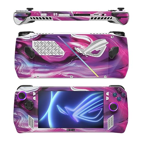 Image of MightySkins Skin Compatible with Asus ROG Ally - Pink Melt | Protective, Durable, and Unique Vinyl Decal wrap Cover | Easy to Apply, Remove, and Change Styles