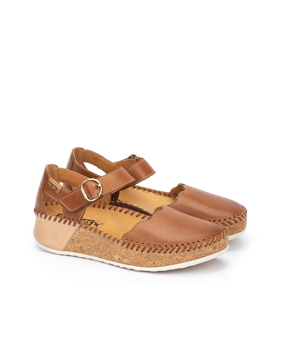 Pikolinos Zapatos semiabiertos en Cuero Marina para Señora