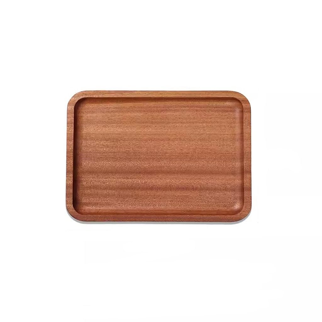 Bandeja Decorativa Moderna Bandeja Rectangular Bandeja for Pasteles Café Restaurante Servicio de postres de Frutas Bandeja de Comida Bandeja de té for el hogar Bandejas para Servir (Color : B)