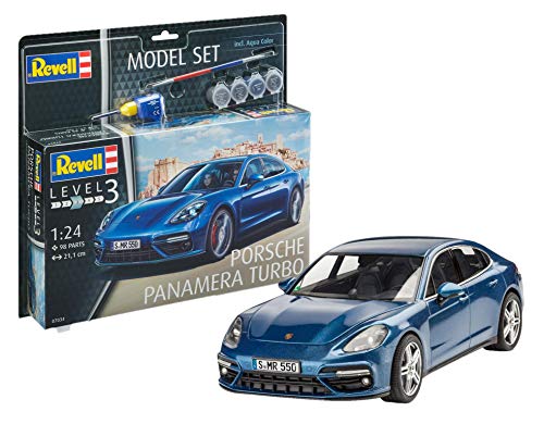 Preisvergleich Produktbild Revell 67034 Modellbausatz Porsche Panamera Turbo