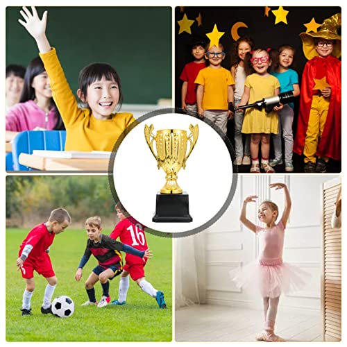 NOLITOY Troféu Infantil Troféu de Plástico Ouro Troféu Primeiro Lugar Troféu Vencedor do Prêmio Trof