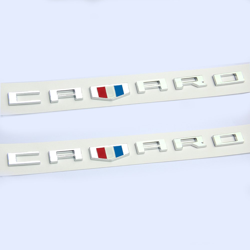 Buy Yoaoo 2x OEM Camaro Emblem Badges 3D Letter for Camaro Rs Ss Zl1