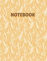 Notebook: Leaf Pattern Lined Notebook (Composition Book Journal Diary) 198370752X Book Cover