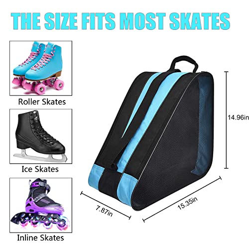 image for Peyorom Skate Bags, Great for Roller Skates, Ice Skates, Quad Skates, 