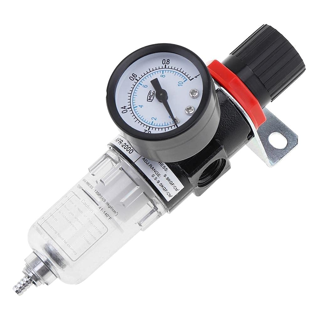 SLVC Pneumatic Air Filter Regulator AFR2000 Compressor Pressure