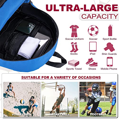 Himal Outdoors Soccer Bag-Backpack For Soccer,Backpack For Football & Volleyball & Handball,Sports Bag With Separate Cleat And Ball Holder #TOP5
