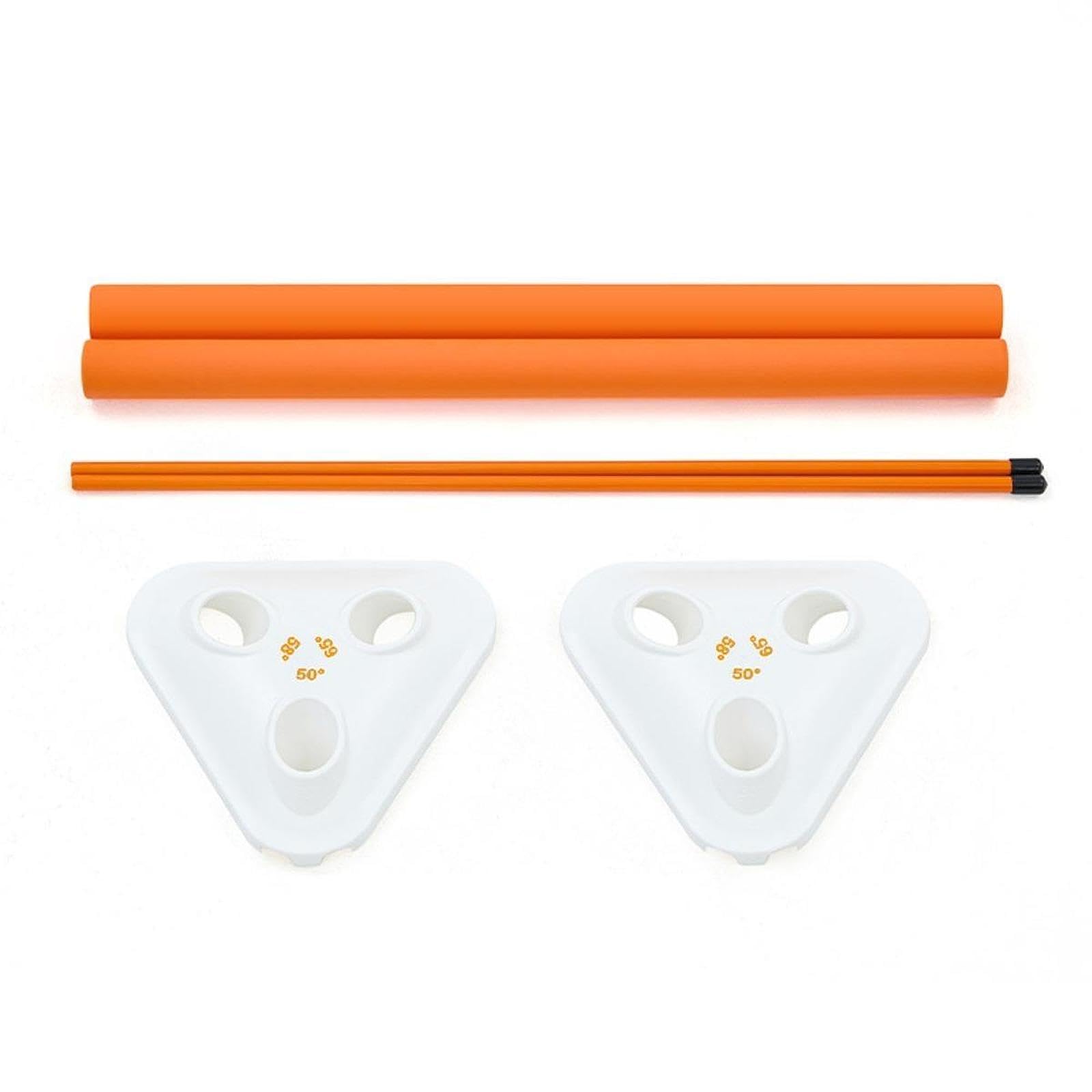 Soporte para Varillas de Alineación de Golf, Herramienta Portátil de Entrenamiento de Swing con ángulo Ajustable, Un Gran Regalo para Golfistas.