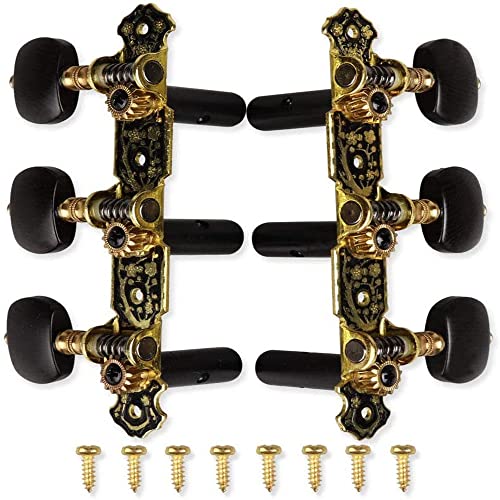 WGOEODI Tête de Machine de clé d’accord de Guitare Classique Acoustique, accordeur de Cheville d’accord de Corde de… - Les Beatles, Paul McCartney, John Lennon, RIngo Starr, George Harrison WGOEODI Tête de Machine de clé d'accord de Guitare Classique Acoustique, accordeur de Cheville d'accord de Corde de… – Image 3