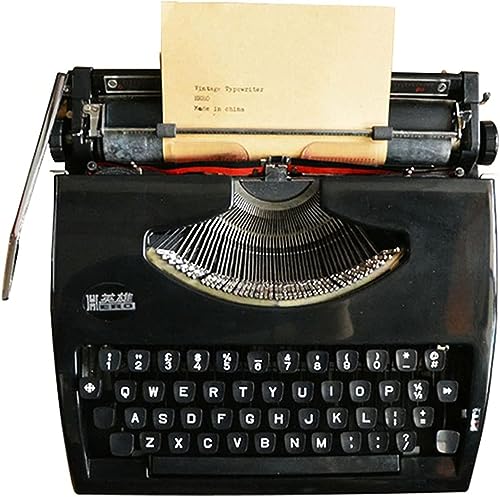 Máquina de escribir manual retro vintage, decoración creativa del hogar para escribir, manualidades y letras