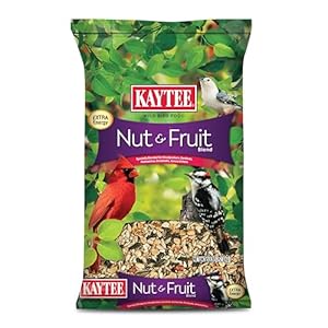 Kaytee Nut and Fruit Blend, Premium Wild Bird Food, Specially Blended for Colorful Songbirds
