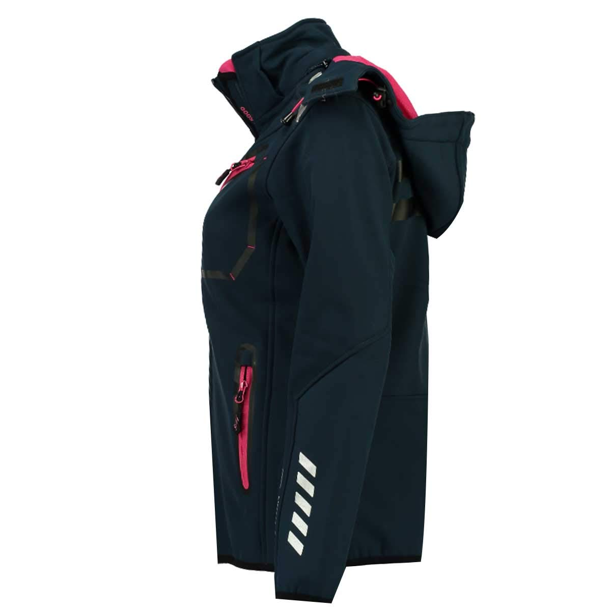 Geographical Norway Damen Softshell Funktions Outdoor Regen Jacke Sport