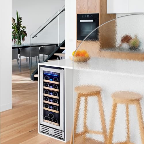 Kalamera KRC-70SS-WD Mini Fridge 18 Bottle - 12 Inch Wine Cooler Refrigerator, Built-In Or Freestanding thumb #5