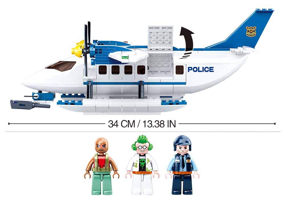 Sluban Police-manhunt By Air, Mehrfarbig, Medium - Image 3