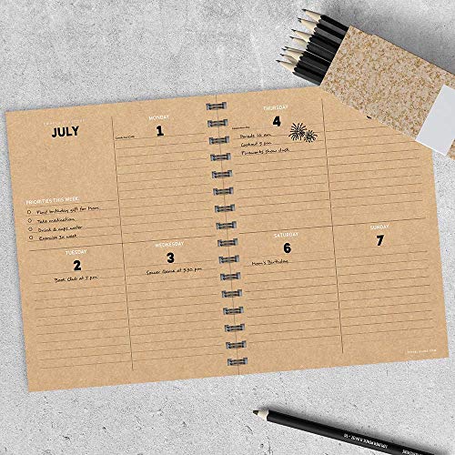 Army Green Camo Medium Daily Weekly Monthly 2020 Planner: July 2019 - June 2020 (Academic School Year, Student Planner)