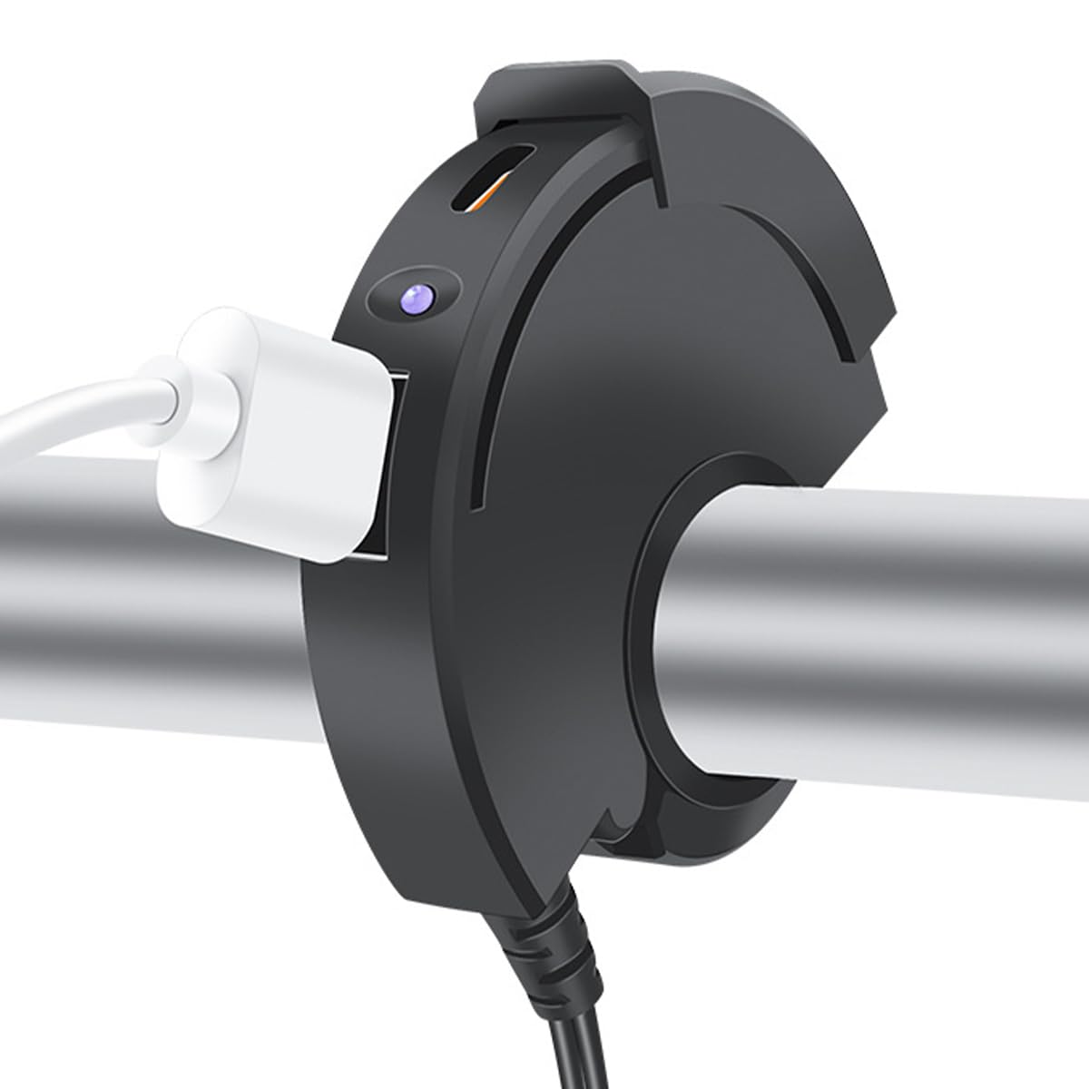 Sarini Caricabatterie per Moto 48W QC3.0 USB A e PD Tipo C Presa di Ricarica Rapida Doppia Impermeabile per Moto 12V 24V 1 pz