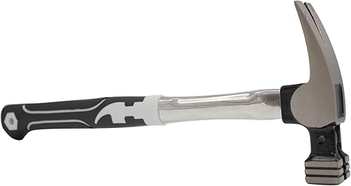 Martillos de garra, martillo de trineo de ingenieros con garra curvada de fibra de vidrio para trabajo de metal, kit de garaje, hogar, cola recta