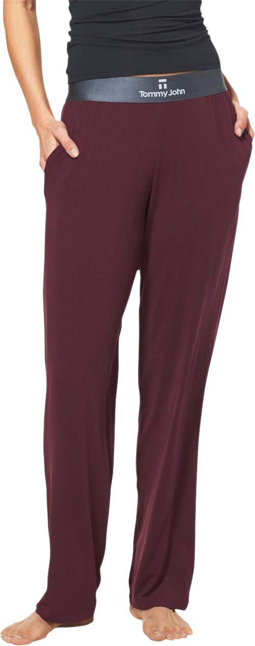Tommy JohnWomen's Pajama Pants, Second Skin Fabric, Soft Sleep & Lounge Bottoms for Women