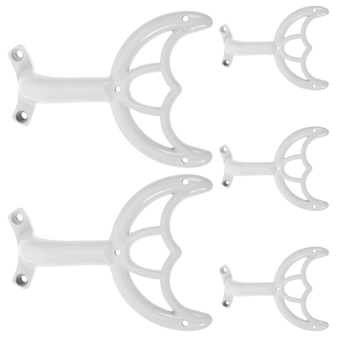 Support pour ventilateur de plafond robuste Healeved, fixation métallique stable en pack de 5