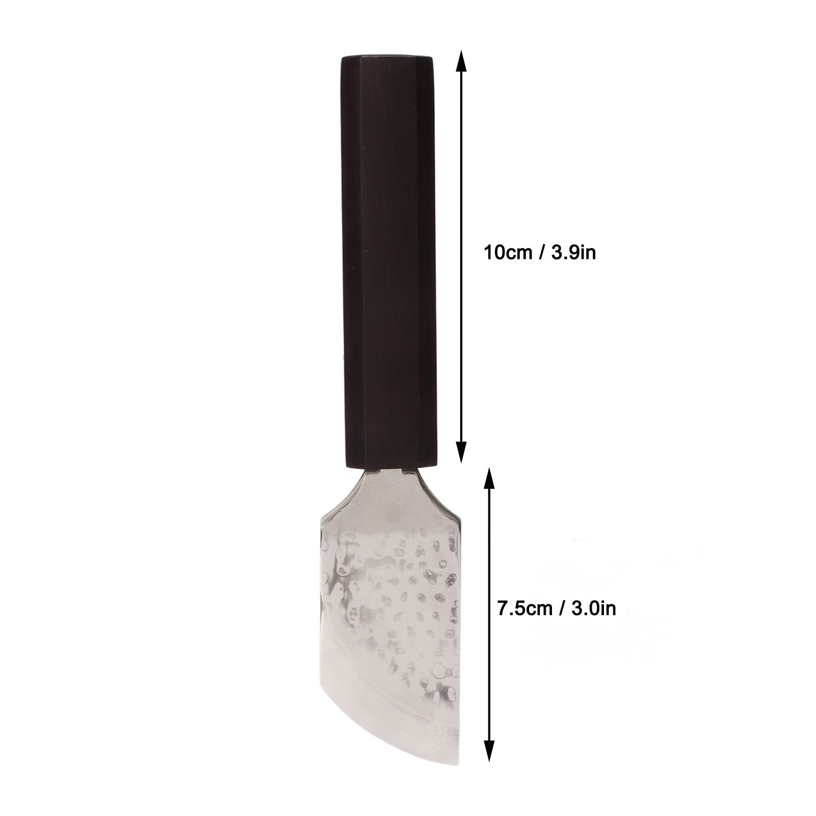 Cuchillo De Cuero, Cuchillo para Cortar Cuero, Cuchillo para Cortar Cuero con Mango De Madera, Cuchillo De Trabajo De Cuero para Manualidades De Cuero DIY