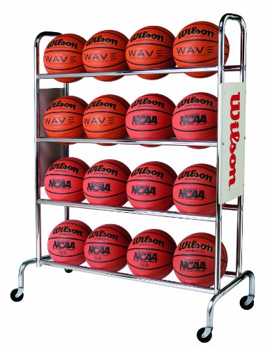 Wilson Deluxe Basketball Ball Rack