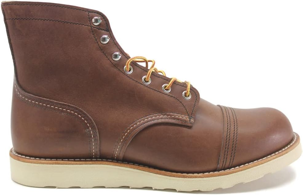 Red Wing Heritage Iron Ranger Traction Tred Amber Trinidad and