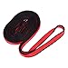 23KN Sangle de Corde d'escalade Sangle de Rappel en Sangle Sangle Plate pour l'escalade en Rappel de Sauvetage(Rouge)