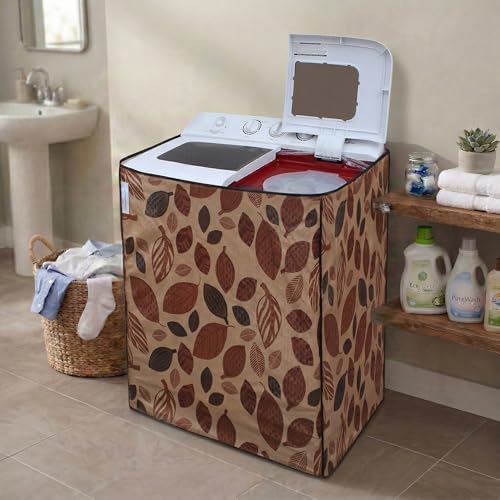 Image of DREAM CARE Waterproof & Dustproof Washing Machine Cover Top Load & Semi Automatic Suitable for 7 kg, 7.2 kg, 7.5 kg (83 x 95 x 51 cms)