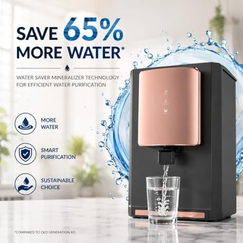 Image of AQUAULTRA Multi-Stage RO+UV+Trio Copper+Zinc+Alkaline Water Purifier for Home | 9L Transparent Tank | ISI Certified RO Water Purifier Filter | 13-15 LPH | For Modular & Smart Kitchens