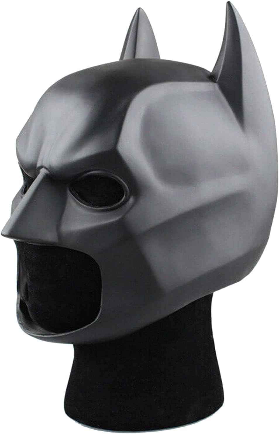 SINSEN Adult Bat Mask for Men Superheroe Bruce Wayne Full Mask Knight Cosplay Costume Prop for Halloween Party Dark