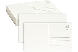 Paper Junkie Watercolor Cardstock, 4x6 Inch Postcards