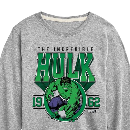 Marvel Hulk - Collegiate - Toddler and Youth Long Sleeve Graphic T-Shirt3