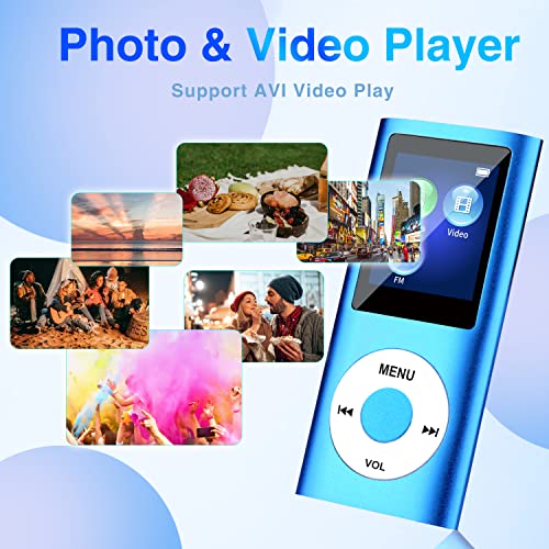 image for AFU Portable Music Player MP3 Player with Bluetooth 5.0,32GB TF Card, 