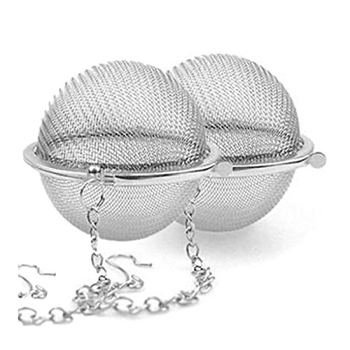 sunn Bola de Té PráCtica de 2 Piezas, Filtro de Infusor de de Té