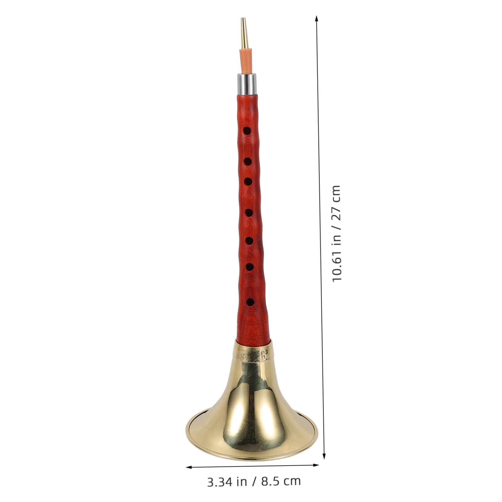 Totority 2 Sets Professional Wooden Wind Instrument Beginner Music Instrument Set